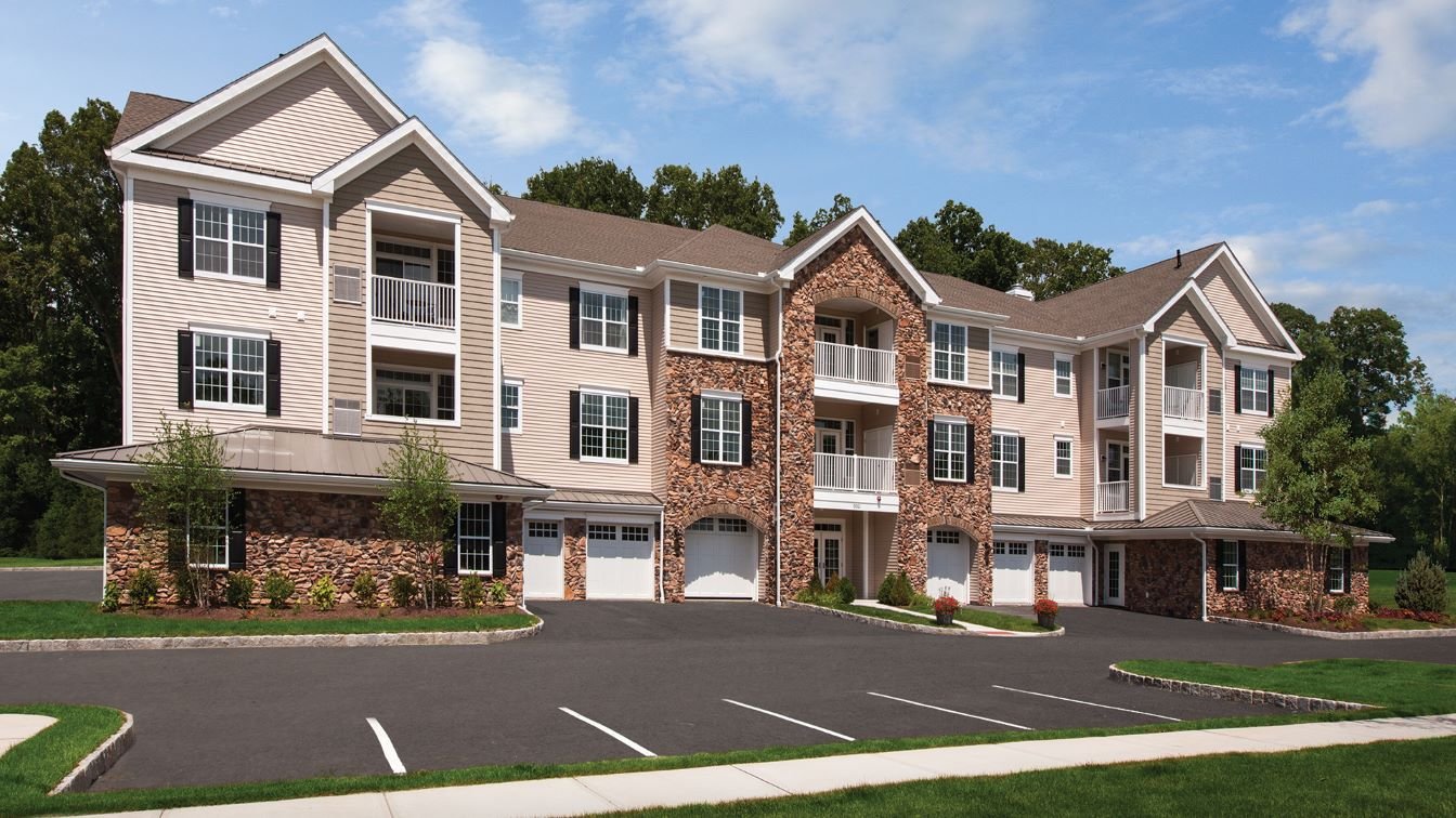 Completed building exterior